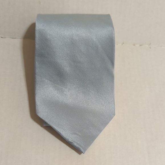 Bruno Piattelli Men's Baby Blue 100% Silk Tie Made in Korea - Picture 1 of 5
